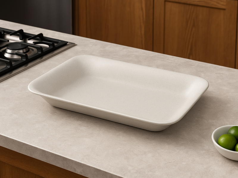 طبق فوم نص ك 500 طبق