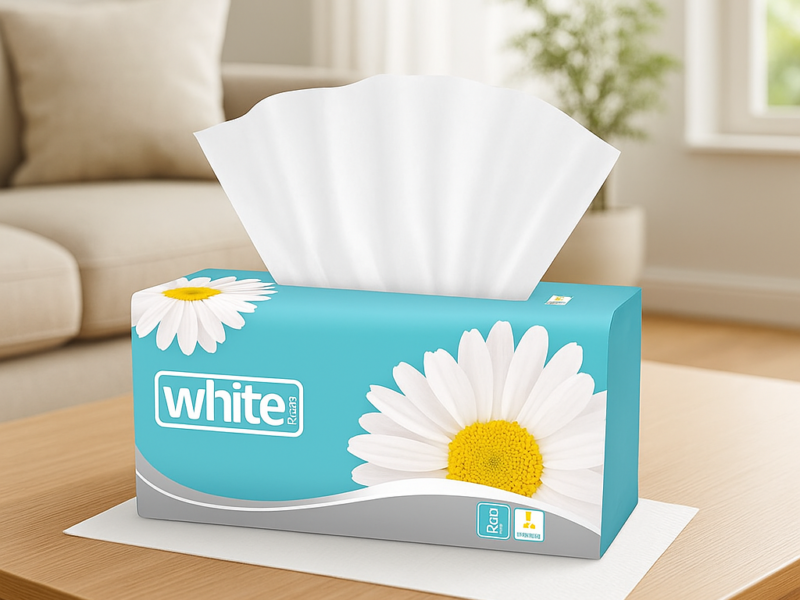 مناديل سحب وايت 500 منديل 3 طبقه 18 عبوه