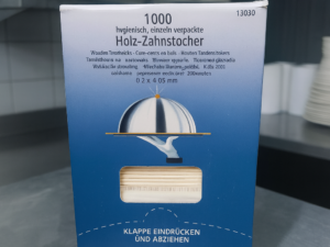 خلة اسنان وشيش مغلفة 1000 قطعه