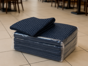 دستة فوط ارضيات  ازرق 45*70 سم 12 قطعه