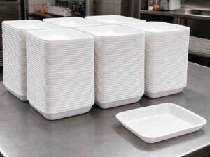 طبق فوم سعة 1 كيلو عدد 500